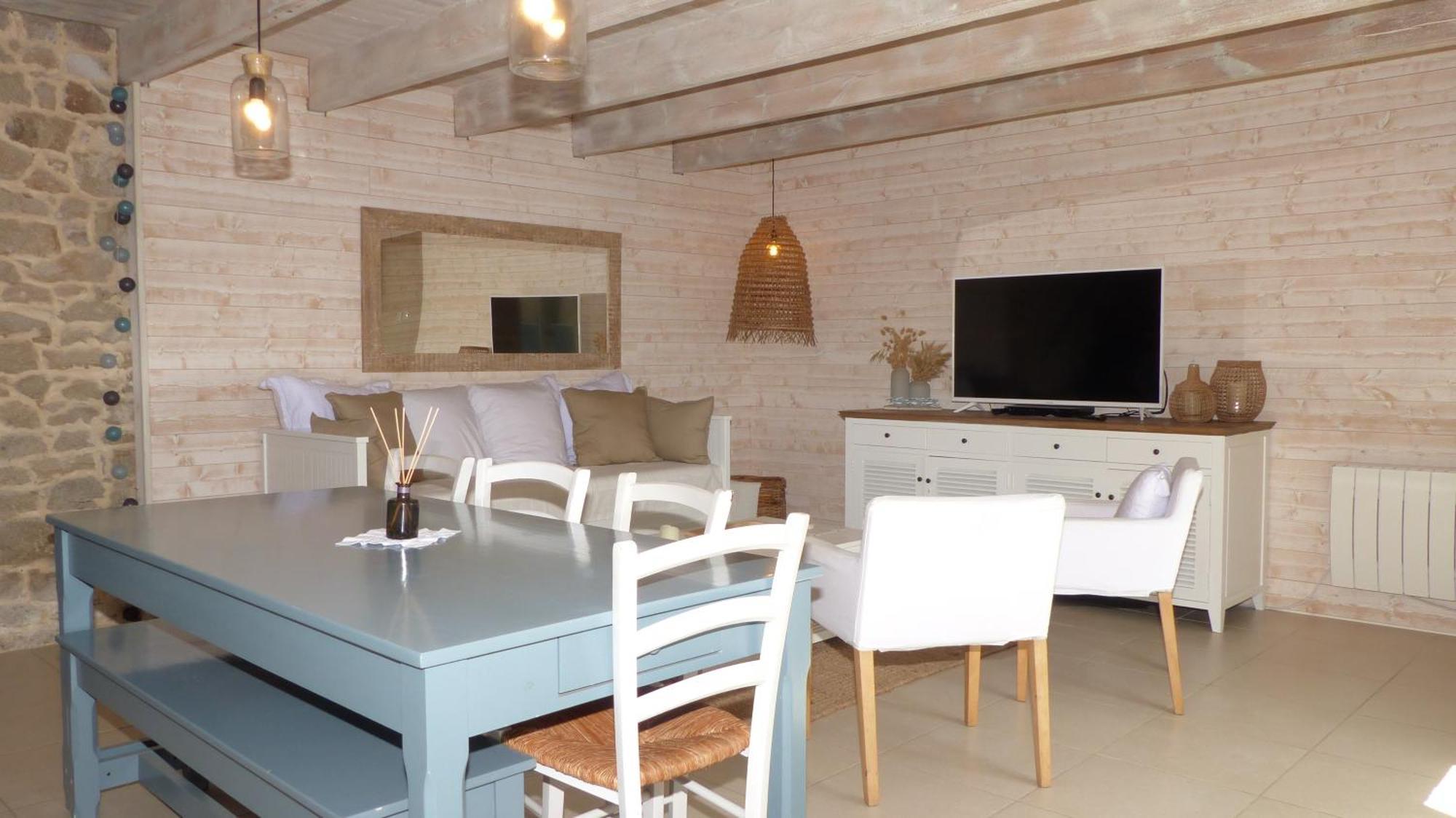 Jolie Maison De Pecheur - Sweet Fisherman Cottage Saint Philibert Bagian luar foto